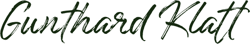 Signatur Gunthard Klatt